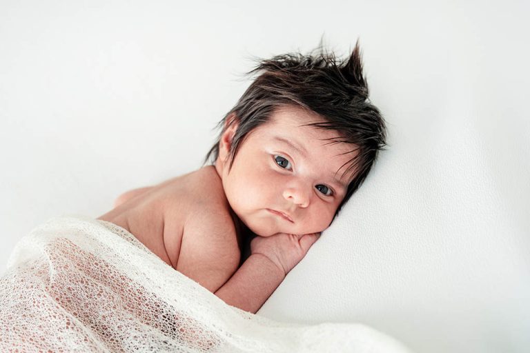 foto familiar con bebe en Erase una vez la luz