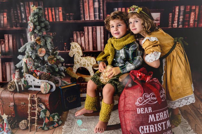 sesión fotos navidad Erase una vez la luz